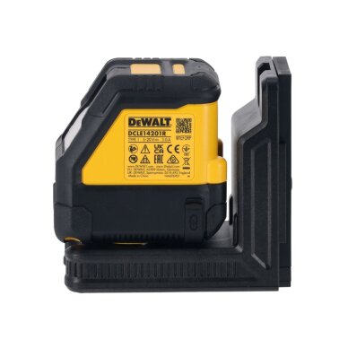 Kryžminis lazerinis (radonas) usb pakraunamas DCLE14201RB-XJ DeWALT 7