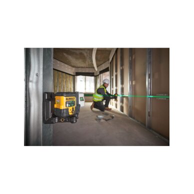 Kryžminis lazerinis (žalias) usb pakraunamas 3x180 DCLE14301GB-XJ DeWALT 5