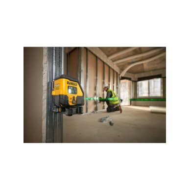 Kryžminis lazerinis (žalias) usb pakraunamas DCLE14201GB-XJ DeWALT 7