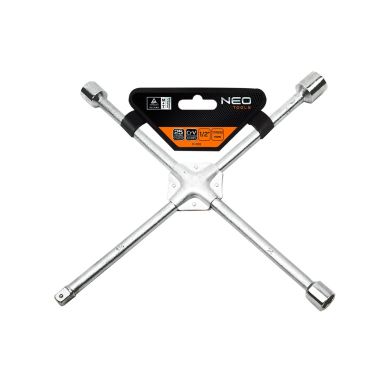 Kryžminis raktas, ratams 17/19/22mm 1/2" 1