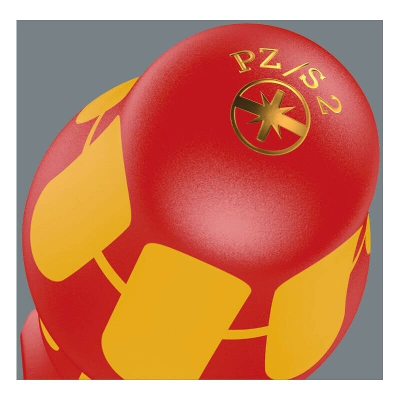 Kryžminis atsuktuvas WERA 165i, PZ/S VDE PZ/S 2x100mm 1 Kryžminis atsuktuvas WERA 165i, PZ/S VDE PZ/S 2x100mm 1