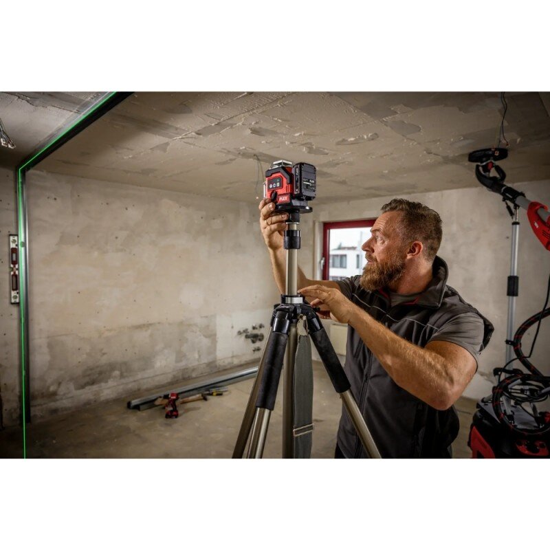 Kryžminis lazerinis nivelyras FLEX ALC 3/360-G/R 12V 3 Kryžminis lazerinis nivelyras FLEX ALC 3/360-G/R 12V 3