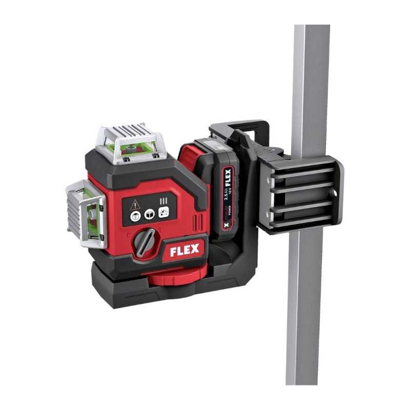 Kryžminis lazerinis nivelyras FLEX ALC 3/360-G/R 12V 4