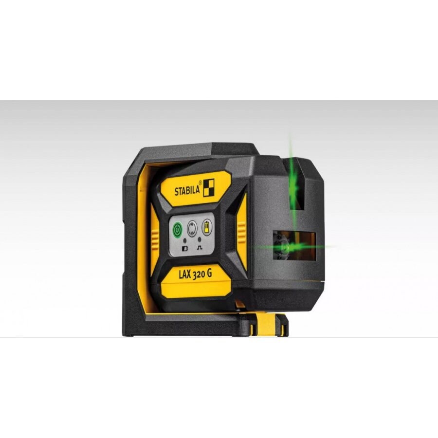 Kryžminis lazerinis nivelyras LAX 320 G, žalias, Stabila 6