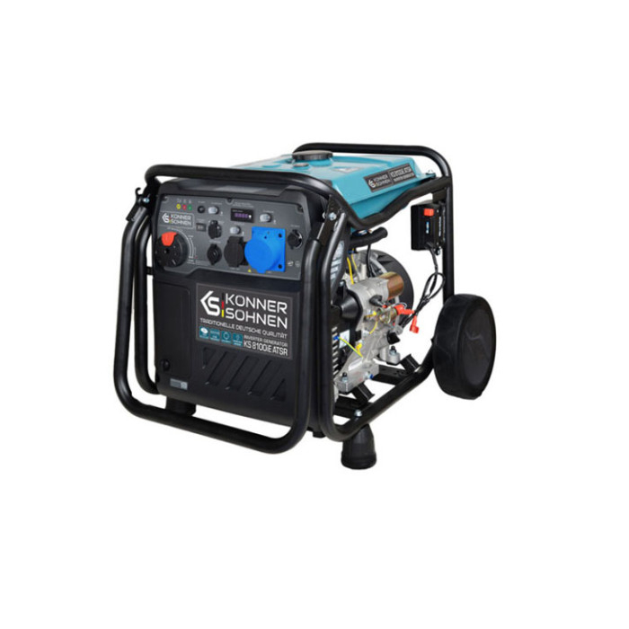 Inverterio generatorius KÖNNER & SÖHNEN KS 8100iE ATSR, 8500W