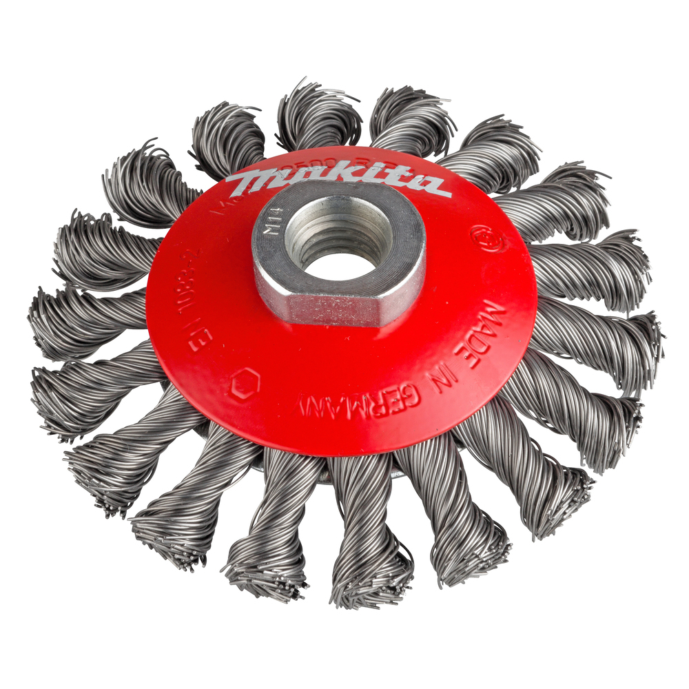 Kūginis šepetys Makita P-04494, 100MM, 18 segmentų