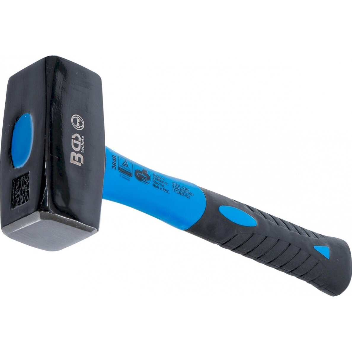 Kūjis stiklo pluošto rankena | DIN 6475 | 1250 g (3848) Kūjis stiklo pluošto rankena | DIN 6475 | 1250 g (3848)