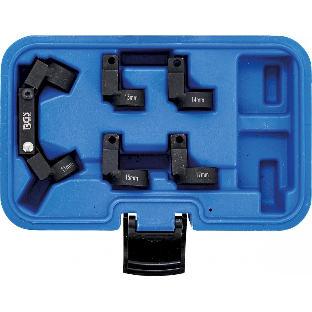 Kuro linijų raktų rinkinys | lankstūs | 5 keičiamos galvutės | 10 mm (3/8") | 11 - 17 mm (6895) Kuro linijų raktų rinkinys | lankstūs | 5 keičiamos galvutės | 10 mm (3/8") | 11 - 17 mm (6895)