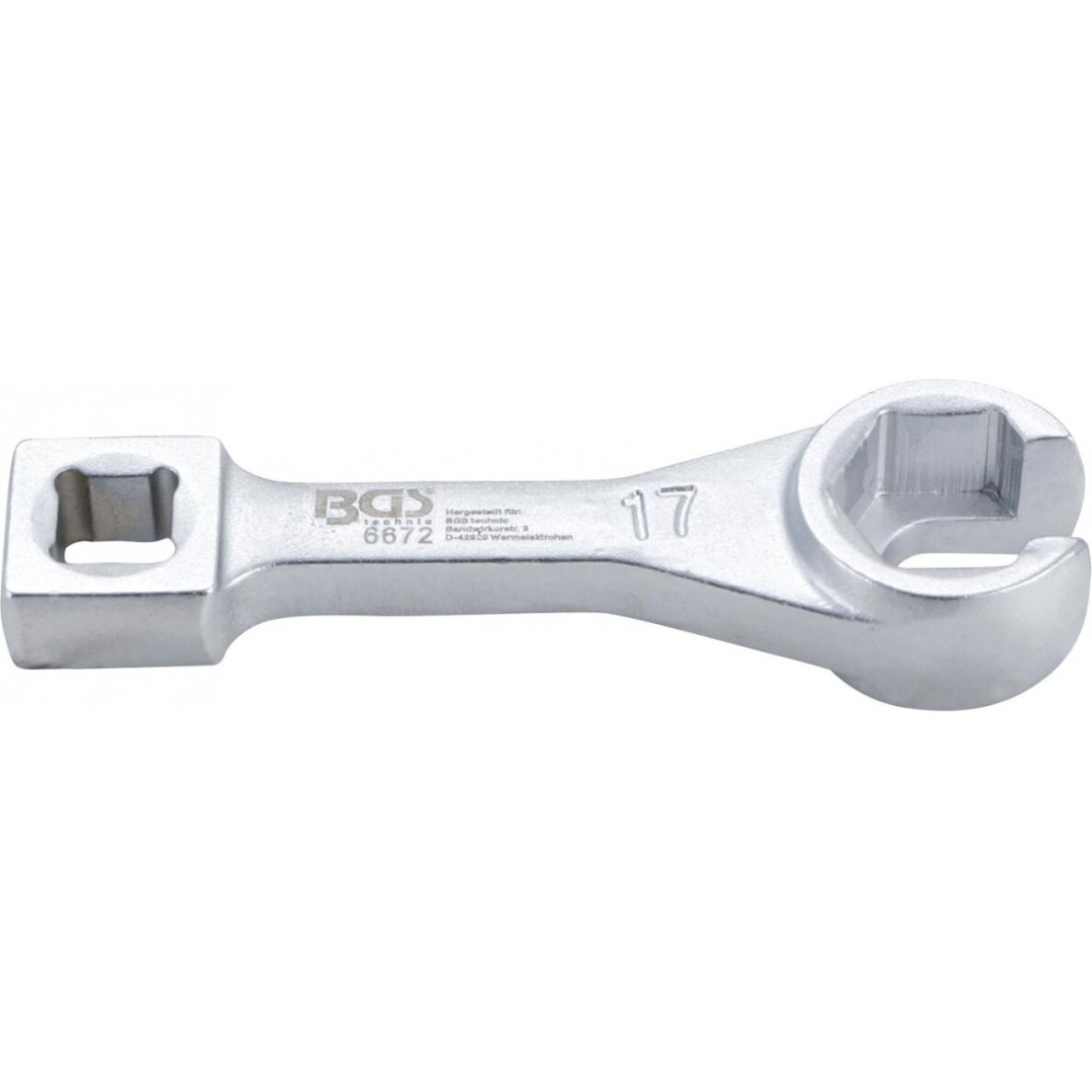 Kuro vamzdelių veržliaraktis | Toyota ir Honda | 17 mm (6672) Kuro vamzdelių veržliaraktis | Toyota ir Honda | 17 mm (6672)