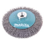 Kūginis šepetys Makita D-39849, 115mm x M14, 0,3mm, viela 125, 150, 180, 230mm