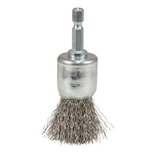 Kūgio formos šveitimo šepetys Makita D-76679,  24mm, su 1/4'' šešiakampiu antgaliu