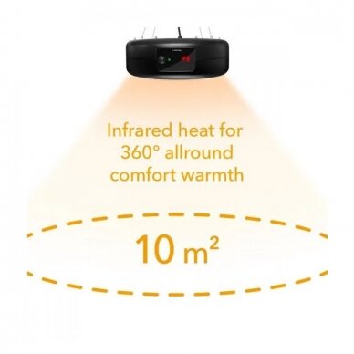 HALOGENINIS INFRARAUDONŲJŲ SPINDULIŲ ŠILDYTUVAS TROTEC IR 1550 SC 4 HALOGENINIS INFRARAUDONŲJŲ SPINDULIŲ ŠILDYTUVAS TROTEC IR 1550 SC 4