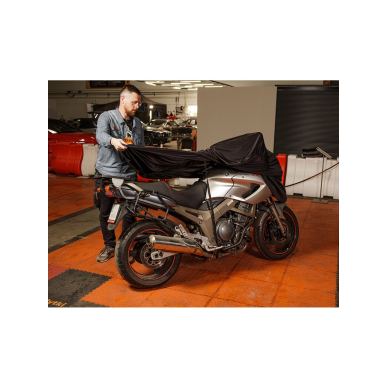 Kvėpuojantis motociklo / motorolerio užvalkalas, 220x105x130 cm 2
