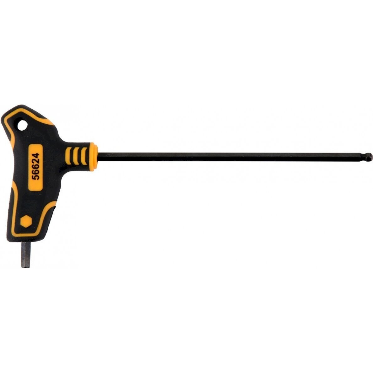 L tipo atsuktuvas HEX su rankena | šarnyrinis | 5 mm (56624) L tipo atsuktuvas HEX su rankena | šarnyrinis | 5 mm (56624)