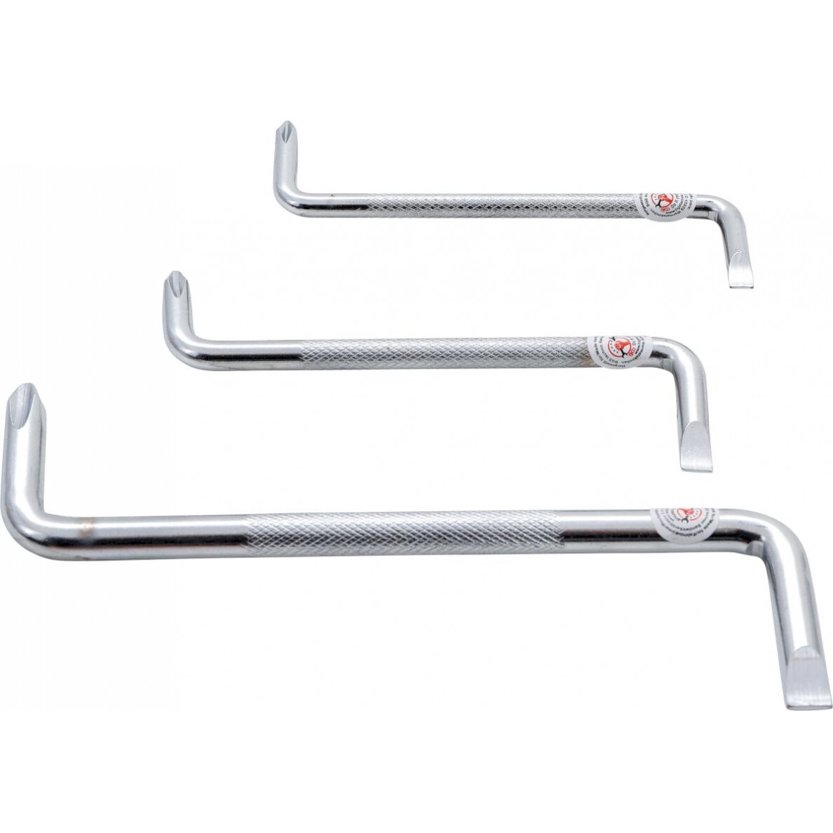 L tipo atsuktuvų rinkinys | plokšti SL / kryžminiai | 3 vnt. (7982)