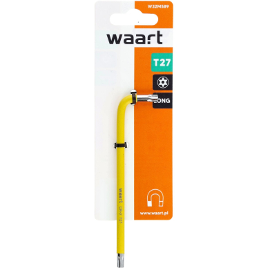 L-formos raktas TORX T27 110mm magnetinis su skyle