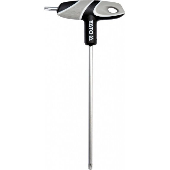 L tipo atsuktuvas TORX su rankena T30 (YT-05608) L tipo atsuktuvas TORX su rankena T30 (YT-05608)
