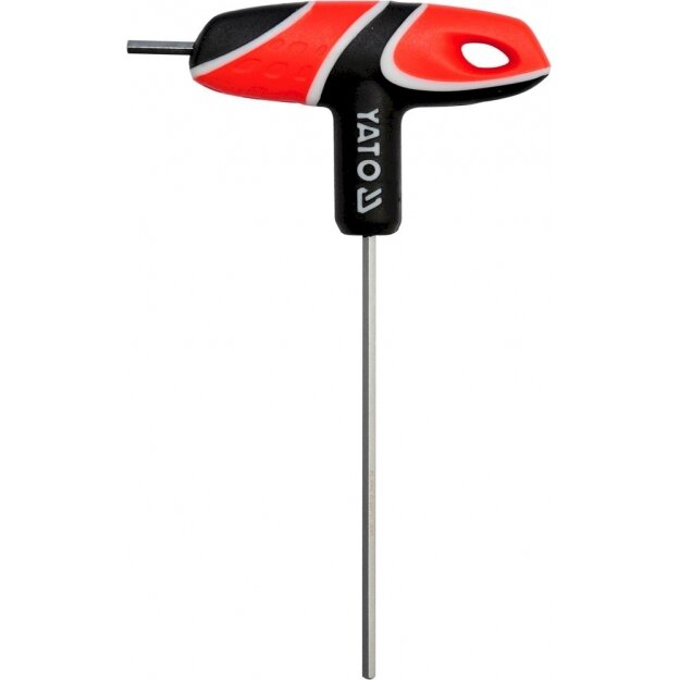 L tipo atsuktuvas HEX su rankena 3 mm (YT-05572) L tipo atsuktuvas HEX su rankena 3 mm (YT-05572)