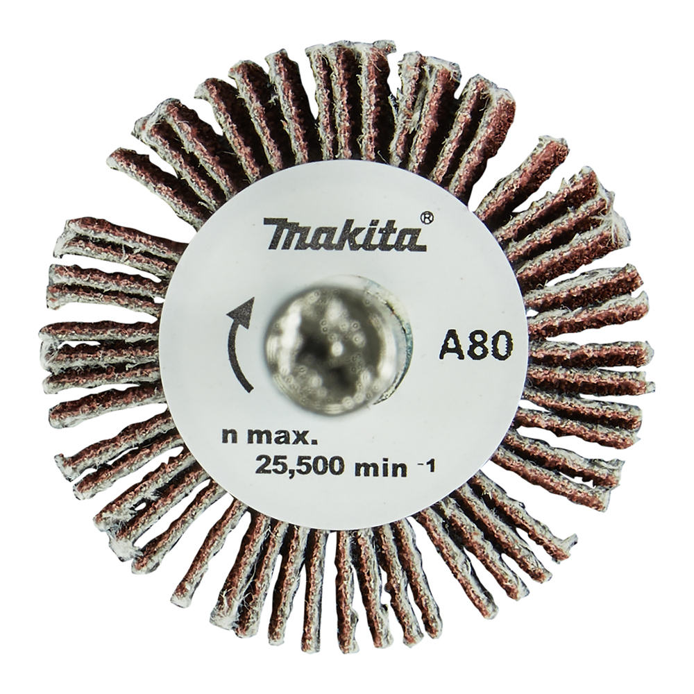 Lapelinis šlifavimo antgalis Makita D-75312, Ø30 x 10 mm, A80 1 Lapelinis šlifavimo antgalis Makita D-75312, Ø30 x 10 mm, A80 1