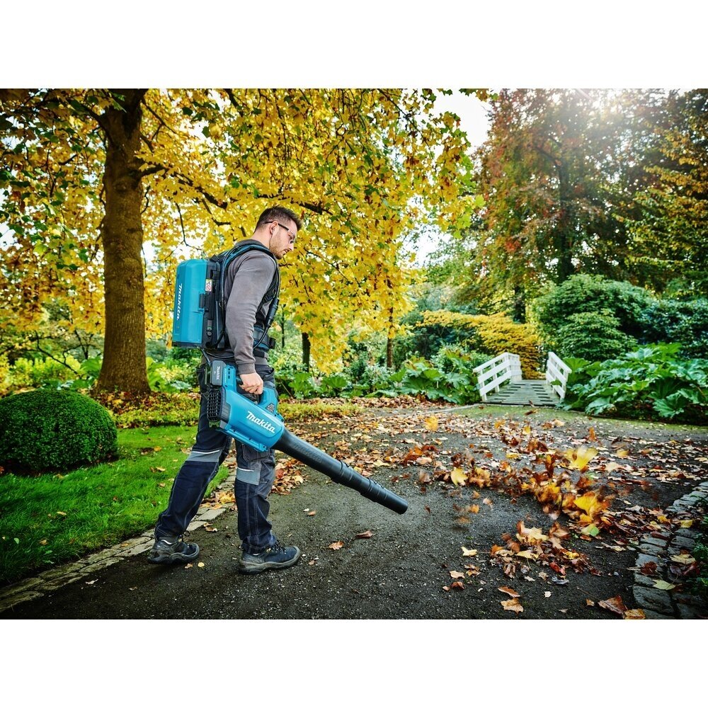 Lapų pūstuvas Makita DUB184RG2, 18 V, 2x6.0 Ah + du antgaliai ir diržas 5 Lapų pūstuvas Makita DUB184RG2, 18 V, 2x6.0 Ah + du antgaliai ir diržas 5