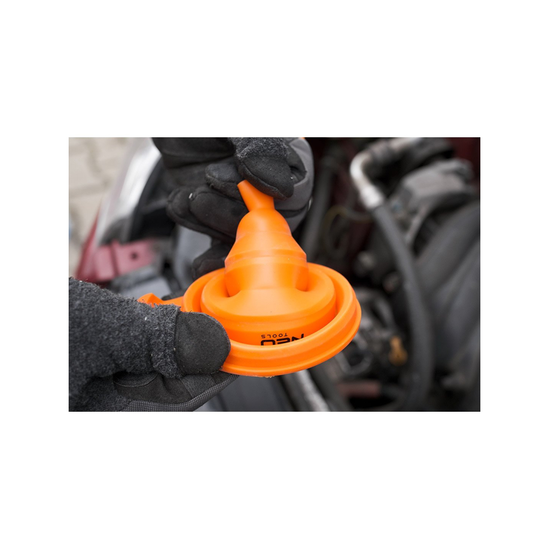 Lankstus silikoninis piltuvas, sulankstomas, 11x14cm 3