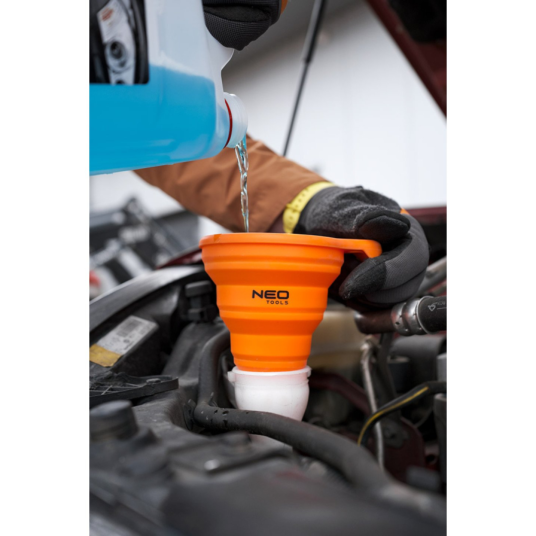 Lankstus silikoninis piltuvas, sulankstomas, 11x14cm 5 Lankstus silikoninis piltuvas, sulankstomas, 11x14cm 5