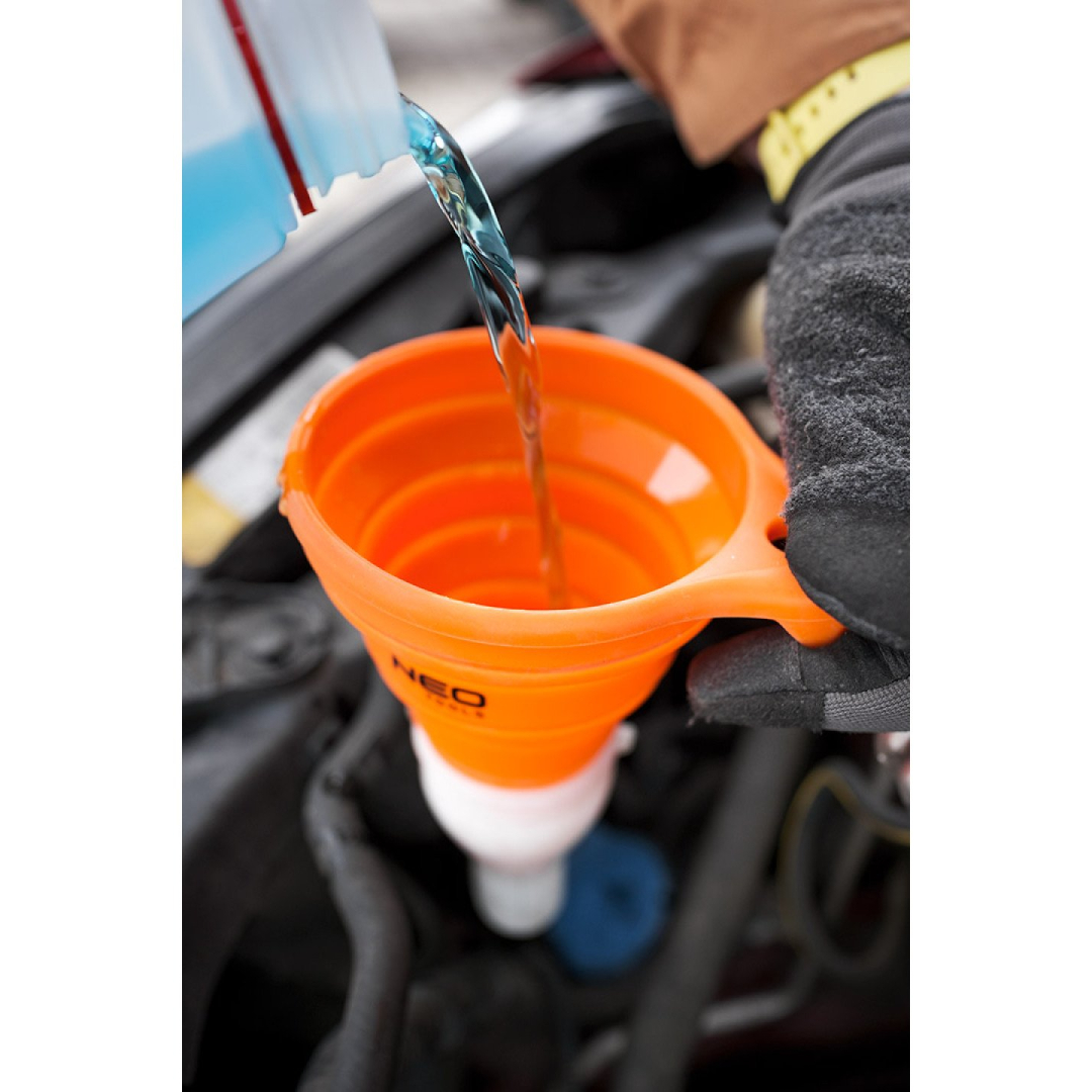 Lankstus silikoninis piltuvas, sulankstomas, 11x14cm 6 Lankstus silikoninis piltuvas, sulankstomas, 11x14cm 6