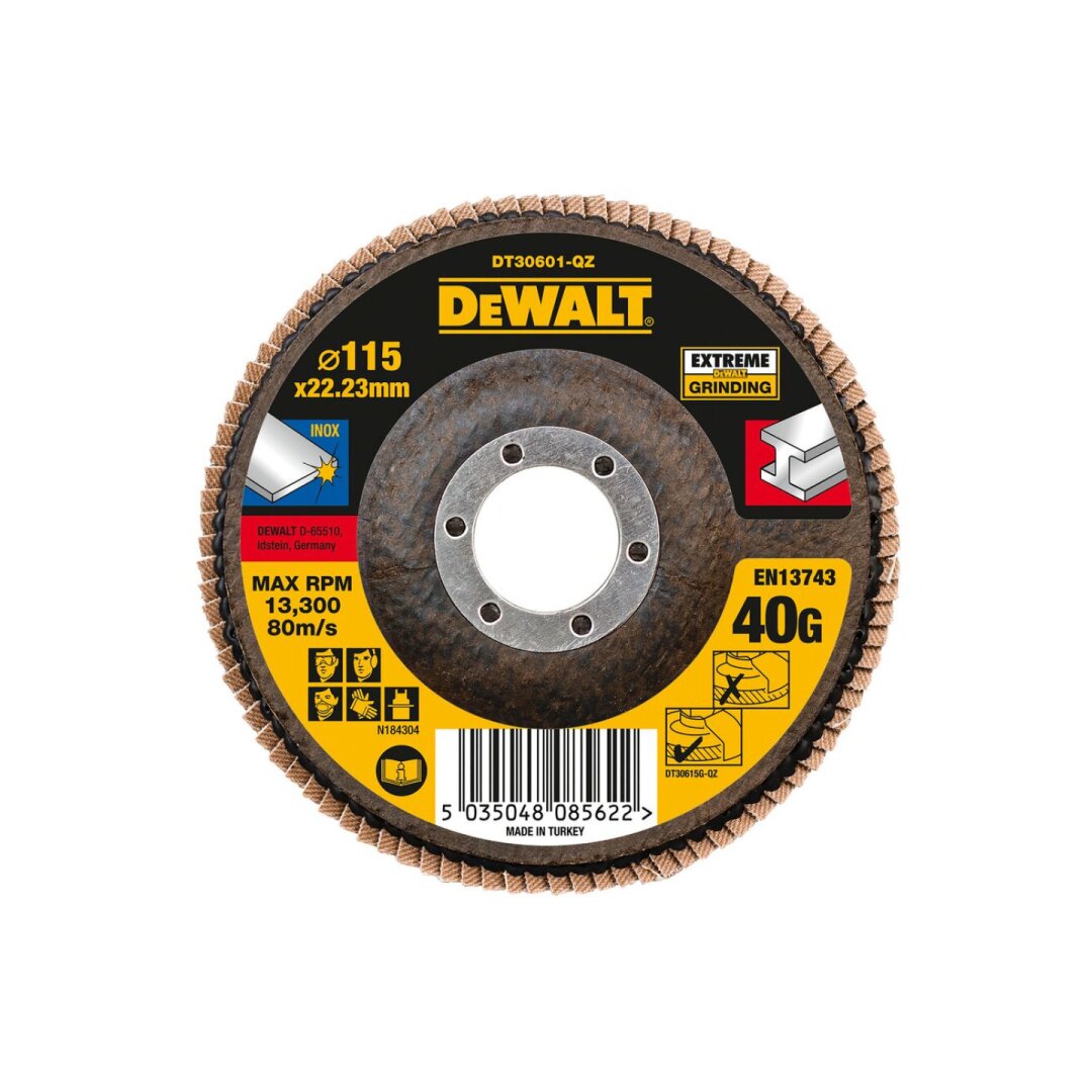 Lapelinis šlifavimo diskas 115mm X 22.2mm X 40G