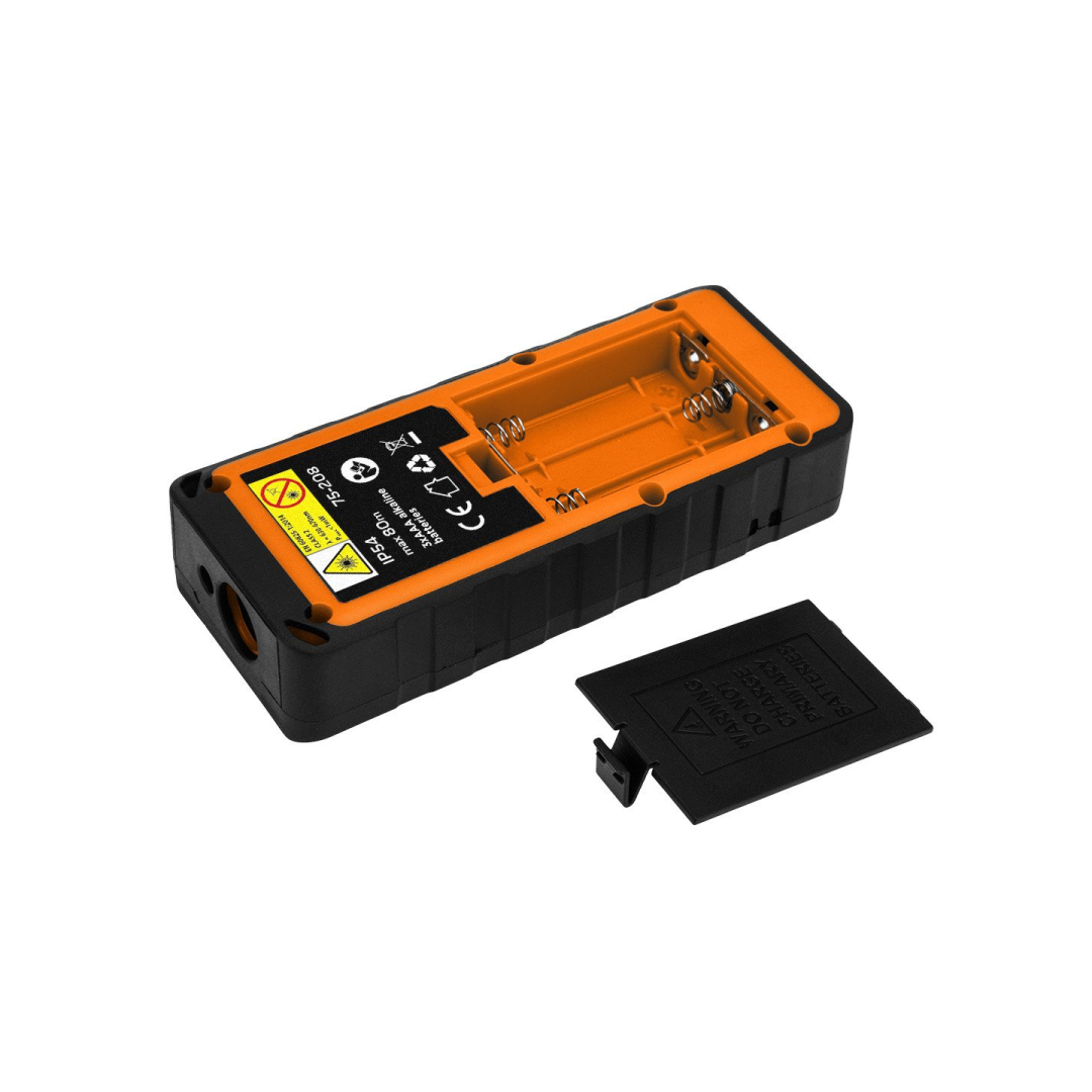 Lazerinis atstumo matuoklis NEO 75-208, nuotolis 80 m, IP54 4