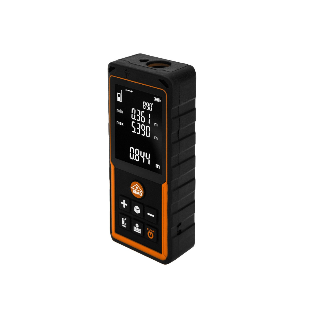 Lazerinis atstumo matuoklis NEO 75-208, nuotolis 80 m, IP54