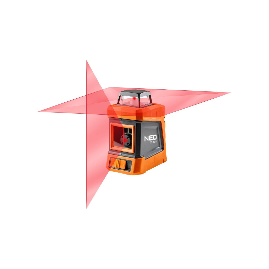 Lazerinis matuoklis NEO 75-102, 360-laipsnių,15m su 1.5m trikoju 5 Lazerinis matuoklis NEO 75-102, 360-laipsnių,15m su 1.5m trikoju 5