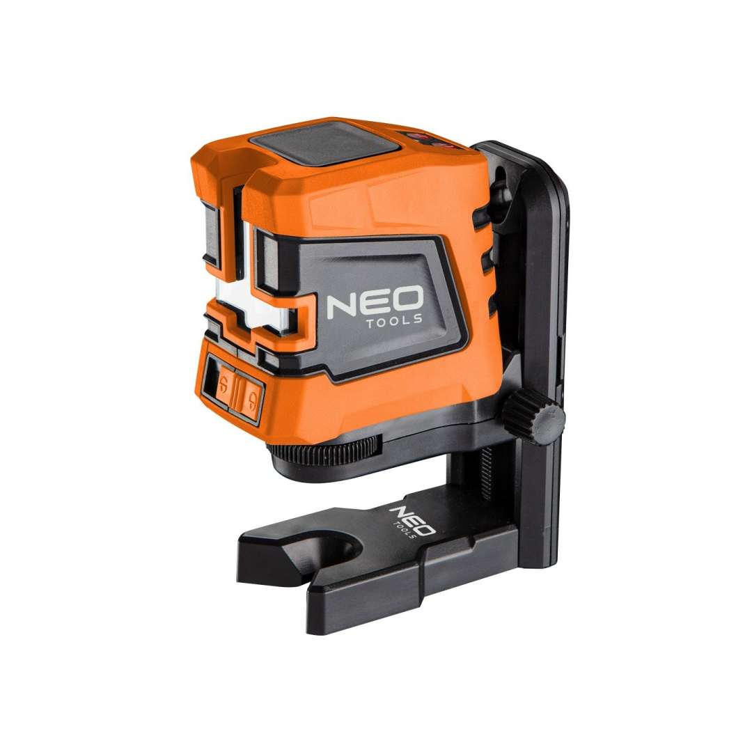 Lazerinis matuoklis NEO 75-101, 15 m su magnetiniu laikikliu 4