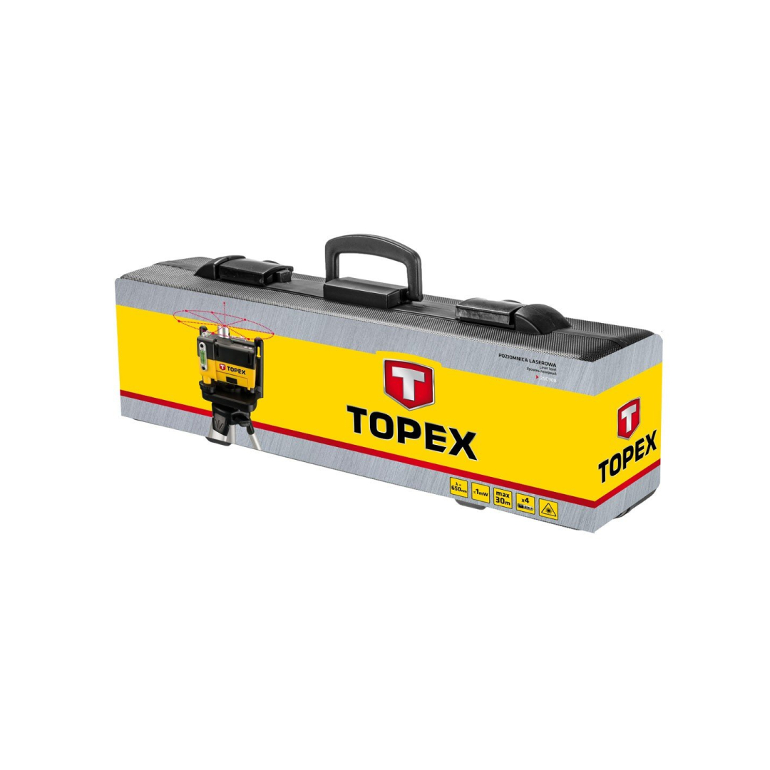 Lazerinis nivelyras TOPEX 29C908, 30 m 1