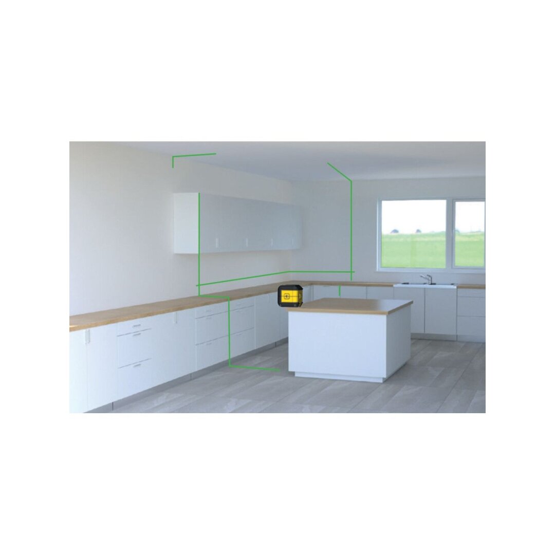 Lazeris „Cross 90“ naujos kartos - žalias 2 Lazeris „Cross 90“ naujos kartos - žalias 2