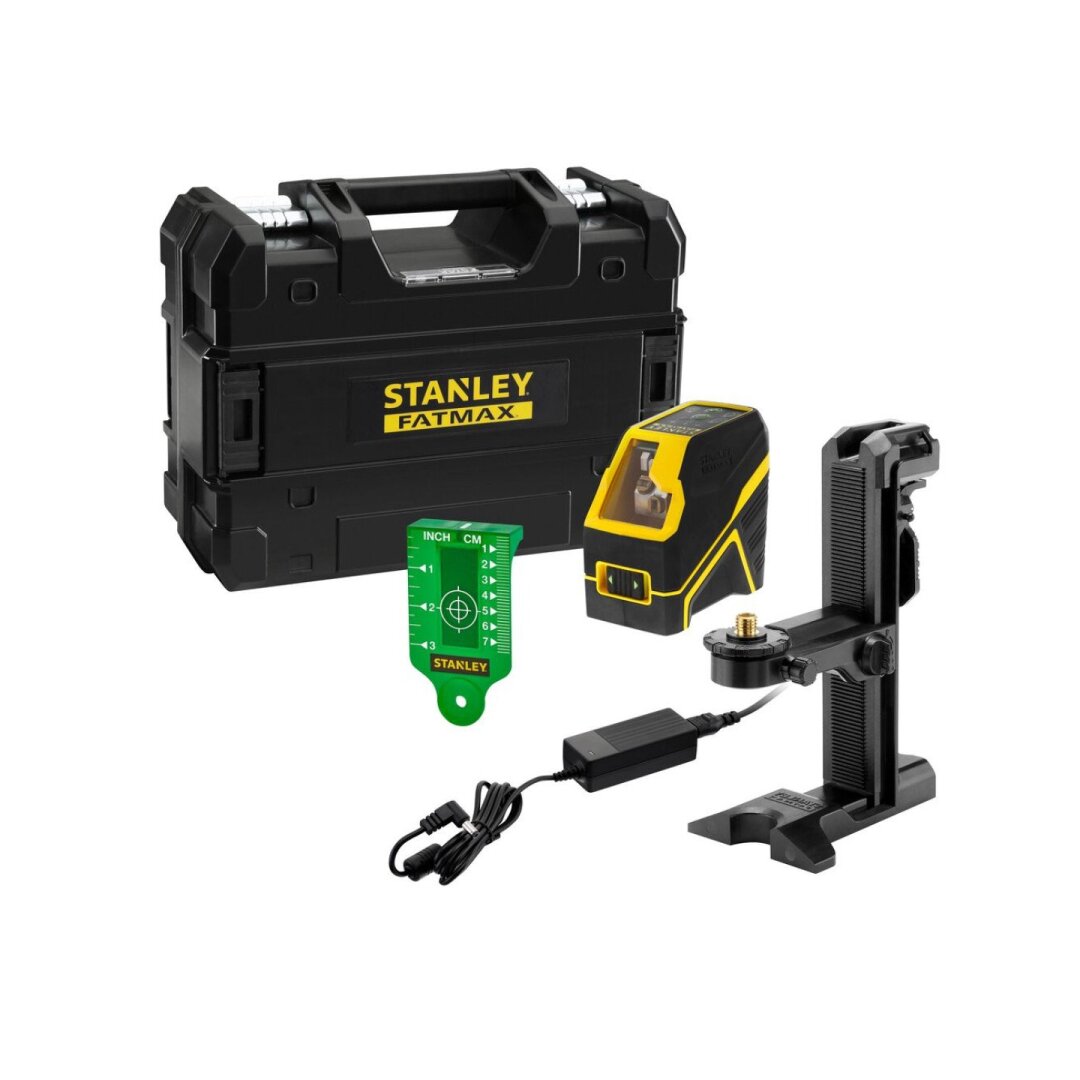 Lazeris „FATMAX Green Cross Line Intern Li-Ion“ žalias 7 Lazeris „FATMAX Green Cross Line Intern Li-Ion“ žalias 7