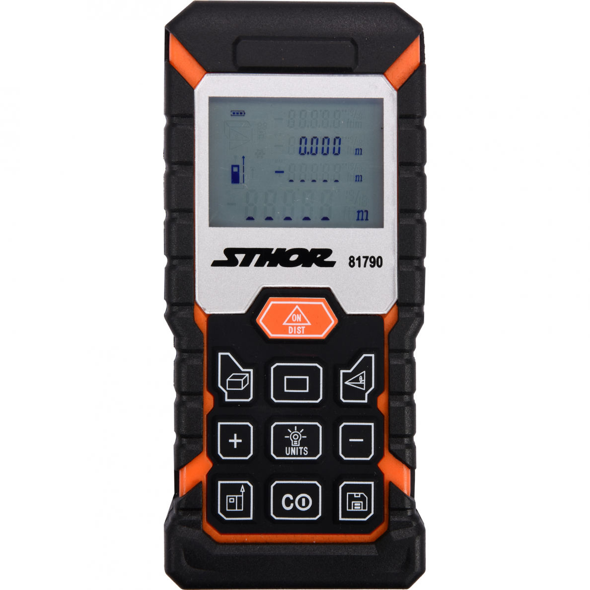 Lazerinis atstumo matuoklis Sthor, 0.05-40 m