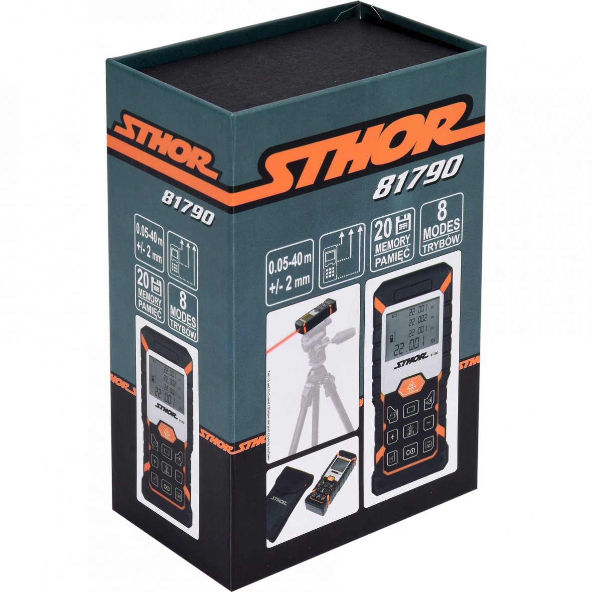 Lazerinis atstumo matuoklis Sthor, 0.05-40 m 3