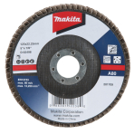 Lapeliniai diskai Makita D-63498-10 Economy type, 125x22.23 A80, metalui (10 vnt.)