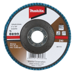 Lapeliniai diskai Makita D-63781-10 Economy type, 125x22.23 Z40, metalui (10 vnt.)