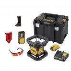 Lazerinis nivelyras DeWalt DCE074D1R-QW, raudonas