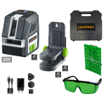 Lazerinis nivelyras Laserliner PocketCross-Laser 2G, 036.710A, 55 m