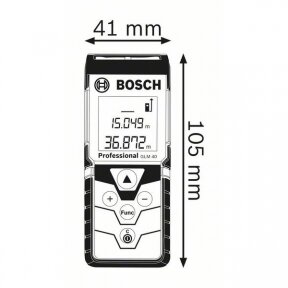 Lazerinis atstumų matuoklis Bosch GLM 40