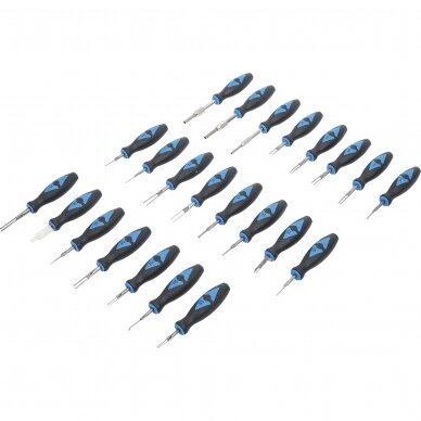 Laidų / laidynų blokų įrankių rinkinys | 23 vnt. (60160) 1 Laidų / laidynų blokų įrankių rinkinys | 23 vnt. (60160) 1