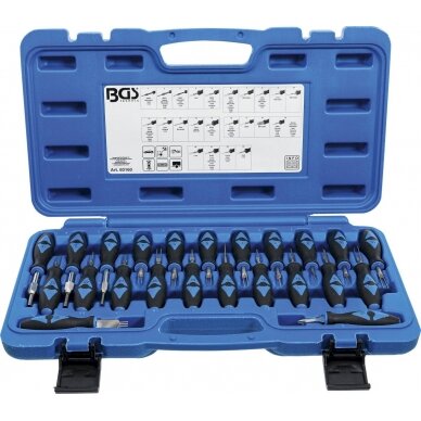 Laidų / laidynų blokų įrankių rinkinys | 23 vnt. (60160) Laidų / laidynų blokų įrankių rinkinys | 23 vnt. (60160)