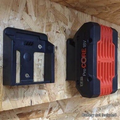 Laikikliai StealthMounts BM-BO18-BLU-6, skirti "Bosch" akumuliatoriams 18V, 6vnt. 2 Laikikliai StealthMounts BM-BO18-BLU-6, skirti "Bosch" akumuliatoriams 18V, 6vnt. 2