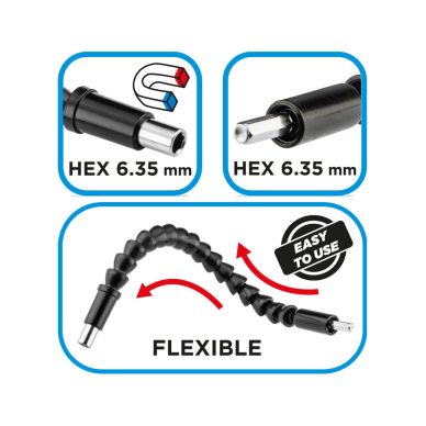Lankstus atsuktuvo antgalio laikiklis 290 mm 5
