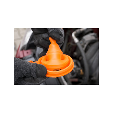 Lankstus silikoninis piltuvas, sulankstomas, 11x14cm 3 Lankstus silikoninis piltuvas, sulankstomas, 11x14cm 3