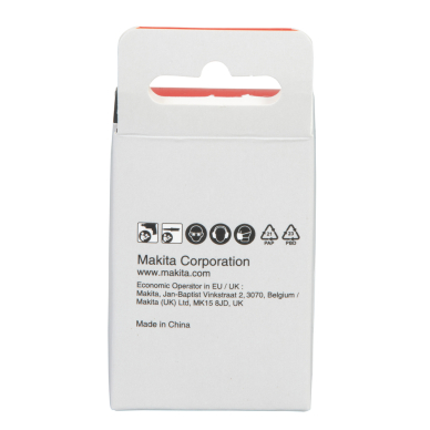 Lapelinis šlifavimo antgalis Makita D-75334, Ø40 x 20 mm, A40 3 Lapelinis šlifavimo antgalis Makita D-75334, Ø40 x 20 mm, A40 3