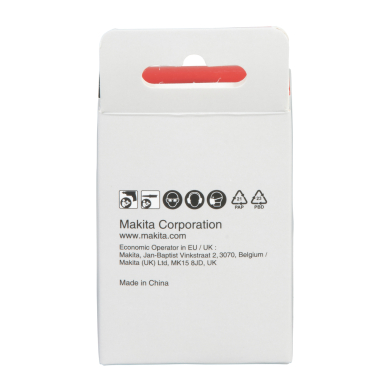 Lapelinis šlifavimo antgalis Makita D-75792, Ø50 x 30 mm, A40 3 Lapelinis šlifavimo antgalis Makita D-75792, Ø50 x 30 mm, A40 3