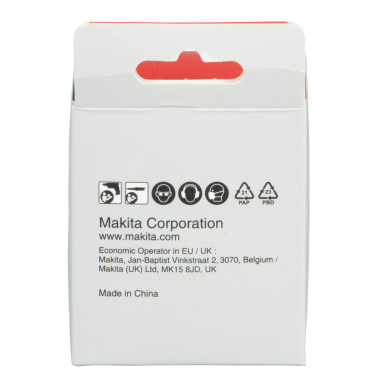 Lapelinis šlifavimo antgalis Makita D-75839, Ø60 x 30 mm, A40 3 Lapelinis šlifavimo antgalis Makita D-75839, Ø60 x 30 mm, A40 3